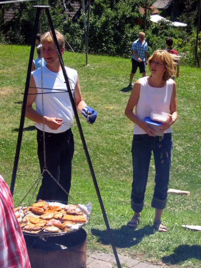 Bilder wurden nach dem LSG vom 16 Juli 2006 beim Grillen am Anker aufgenommen